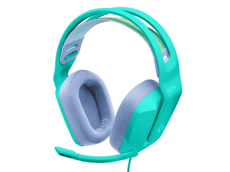 Logitech G335 miętowy